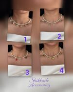 گردنبندگردنبند مرواریدی با آویزهای دریایی شیک و خاص، با قیمت عالی مرواریدی همراه با آویزهای مدل دریایی شیک و خاص، با قیمت عالی